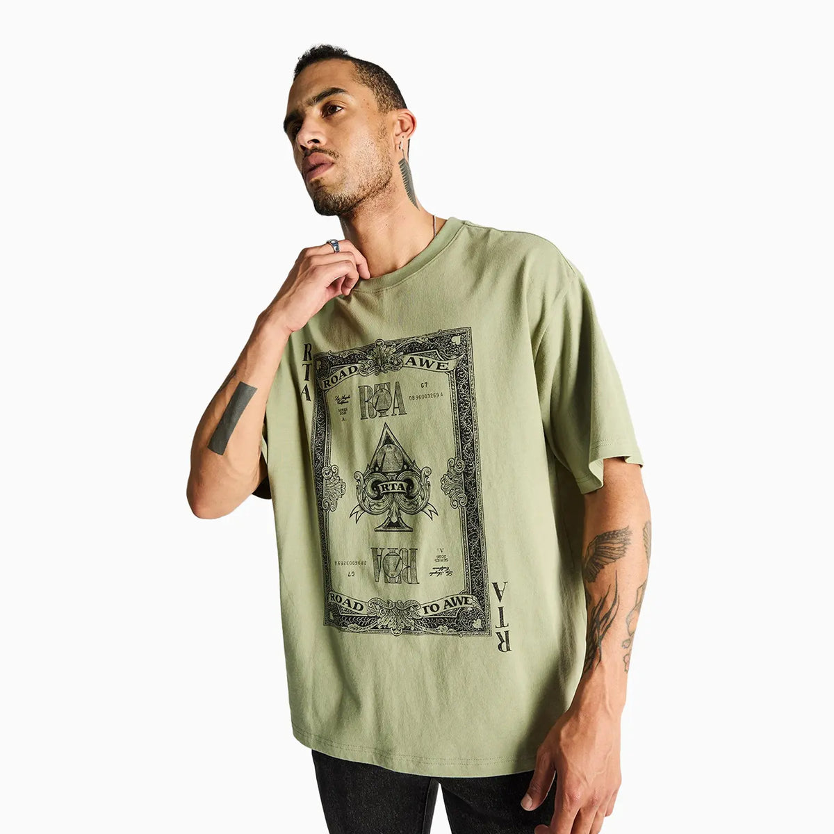 Men's Colin Oversized T-Shirt RTA - Tops and Bottoms USA