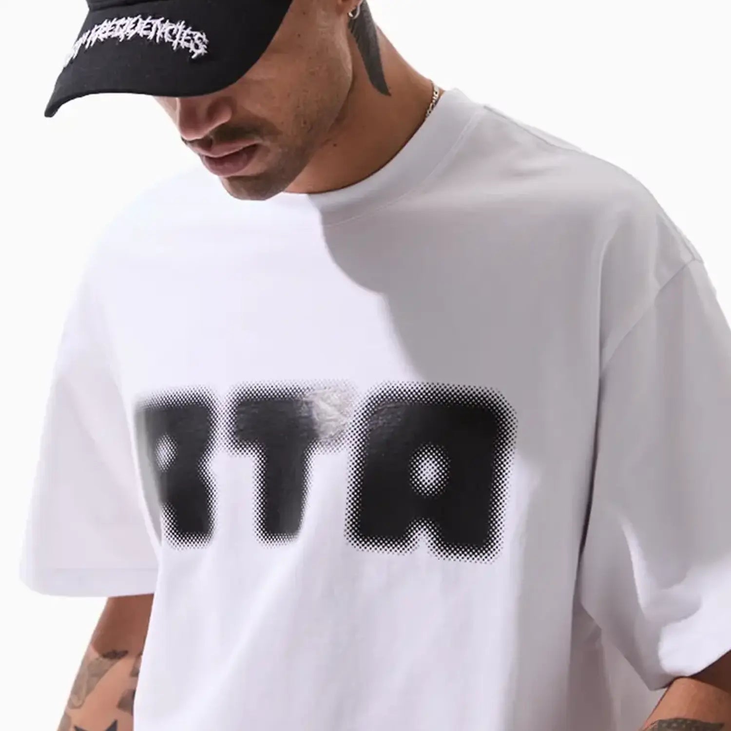 Men's Colin Wjite Radio T-Shirt RTA - Tops and Bottoms USA