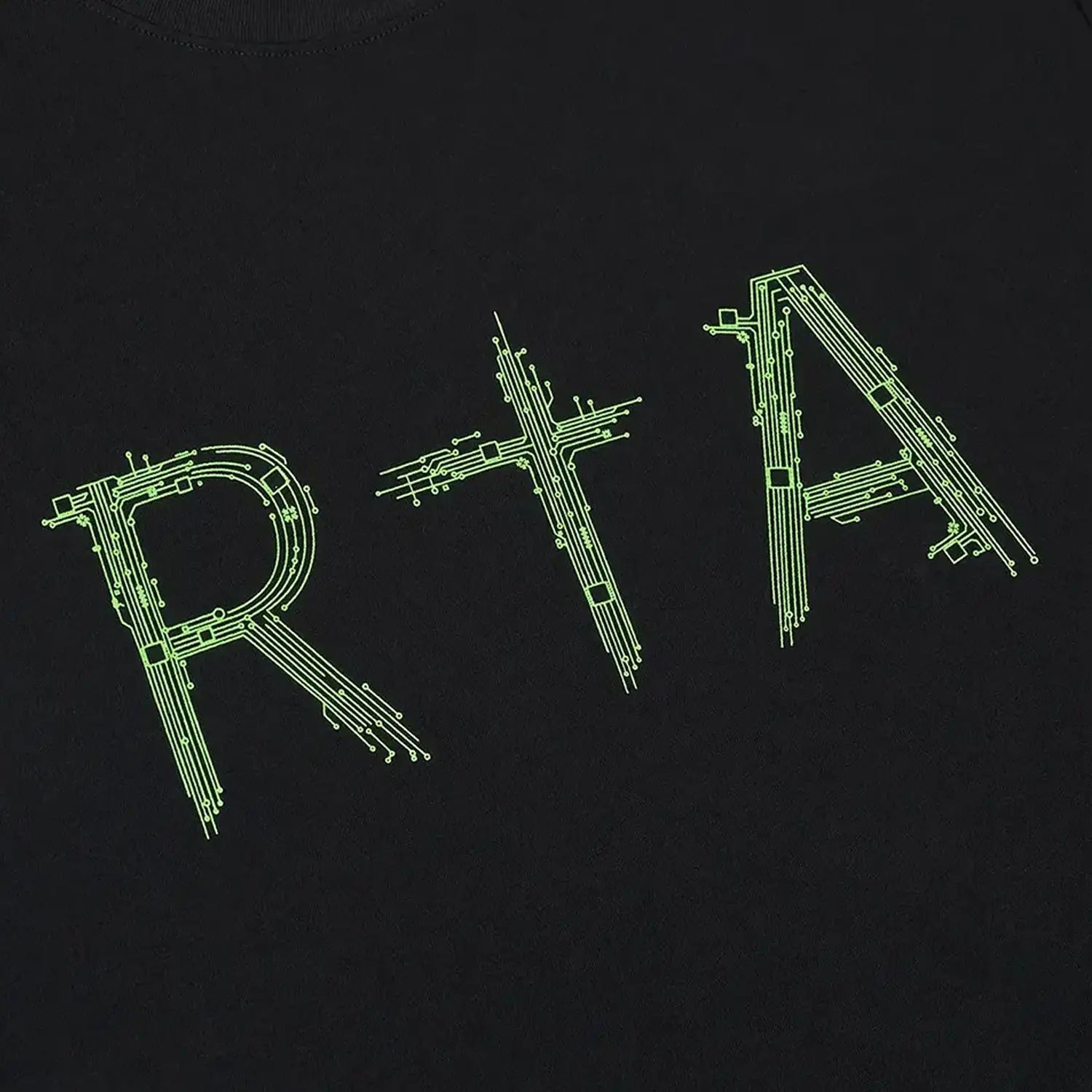 Men's Liam Black Circuit RTA T-Shirt RTA - Tops and Bottoms USA