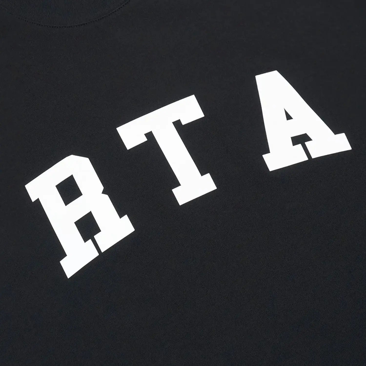 Men's Liam Black Collegiate T-Shirt RTA - Tops and Bottoms USA