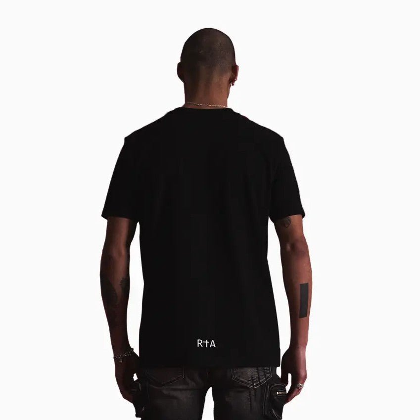 Men's Liam Black Deck T-Shirt RTA - Tops and Bottoms USA