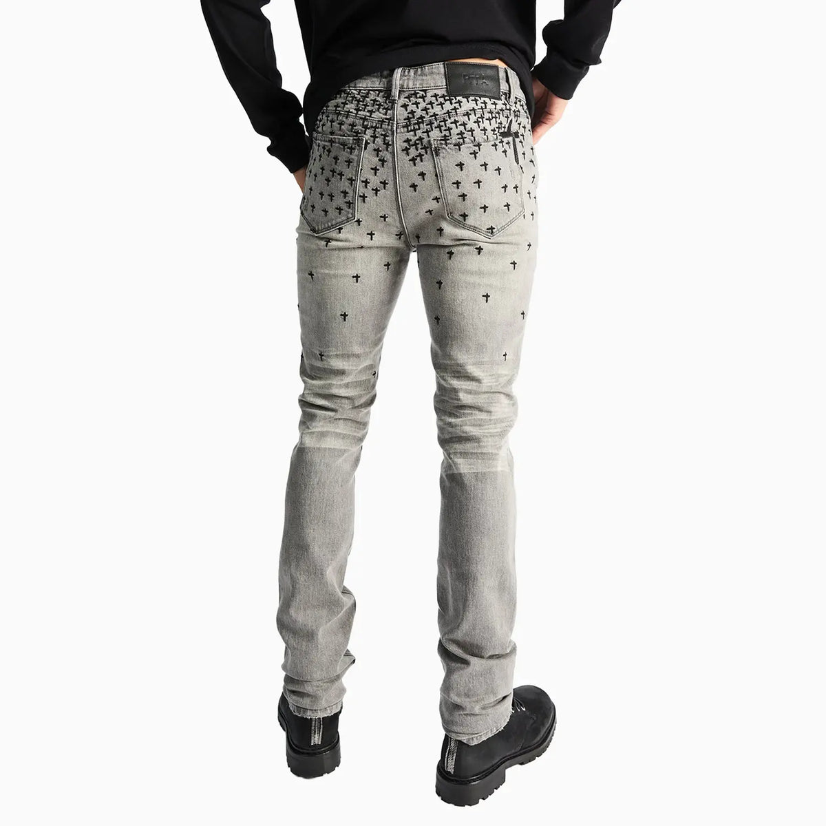 Men's Olivier Stacked Skinny Jeans RTA - Tops and Bottoms USA