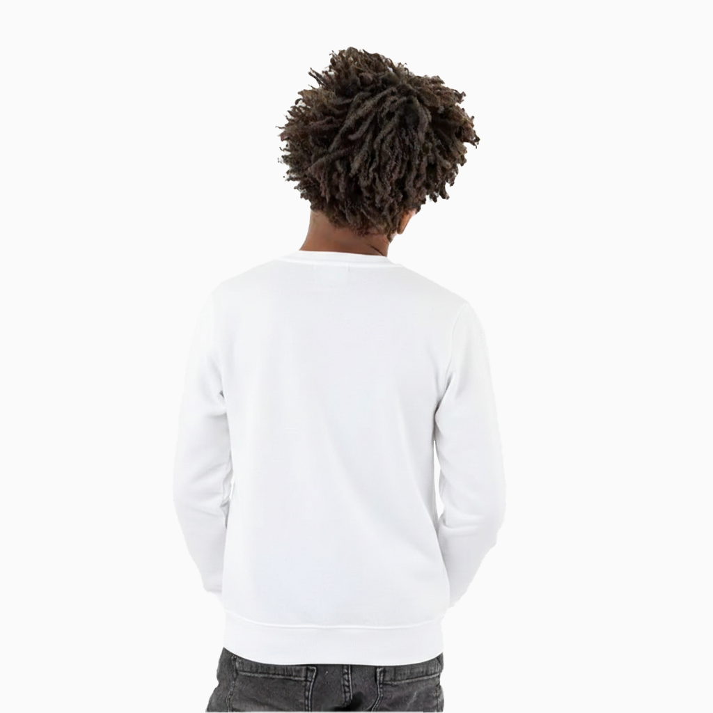 Kid's Embroidery Crew Neck Sweatshirt