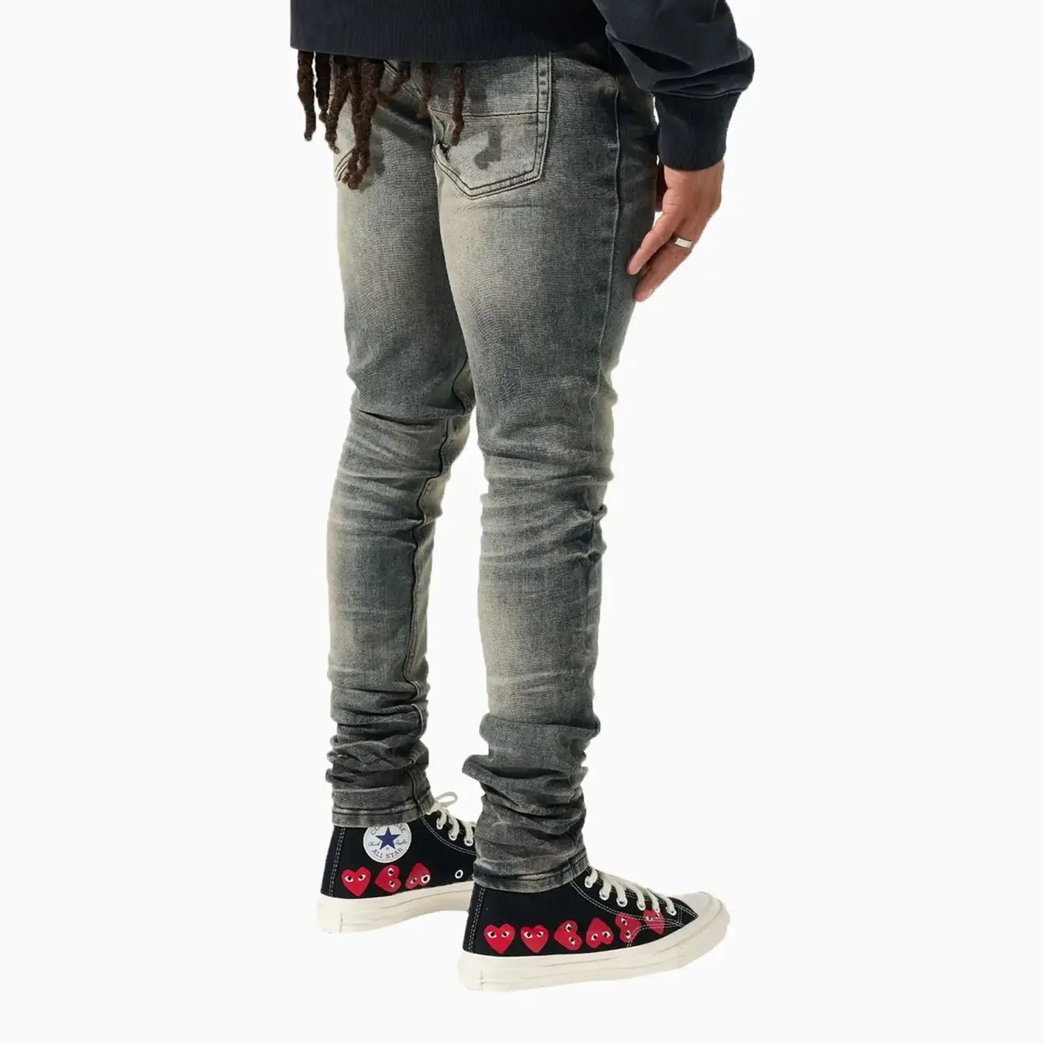 Men's Gunmetal Jean Pant Serenede - Tops and Bottoms USA