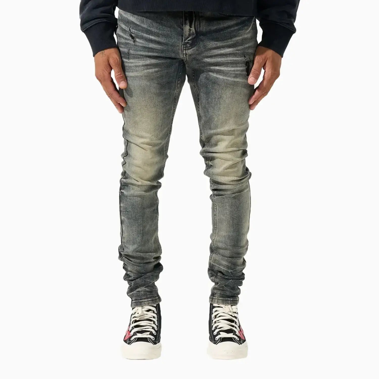 Men's Gunmetal Jean Pant Serenede - Tops and Bottoms USA