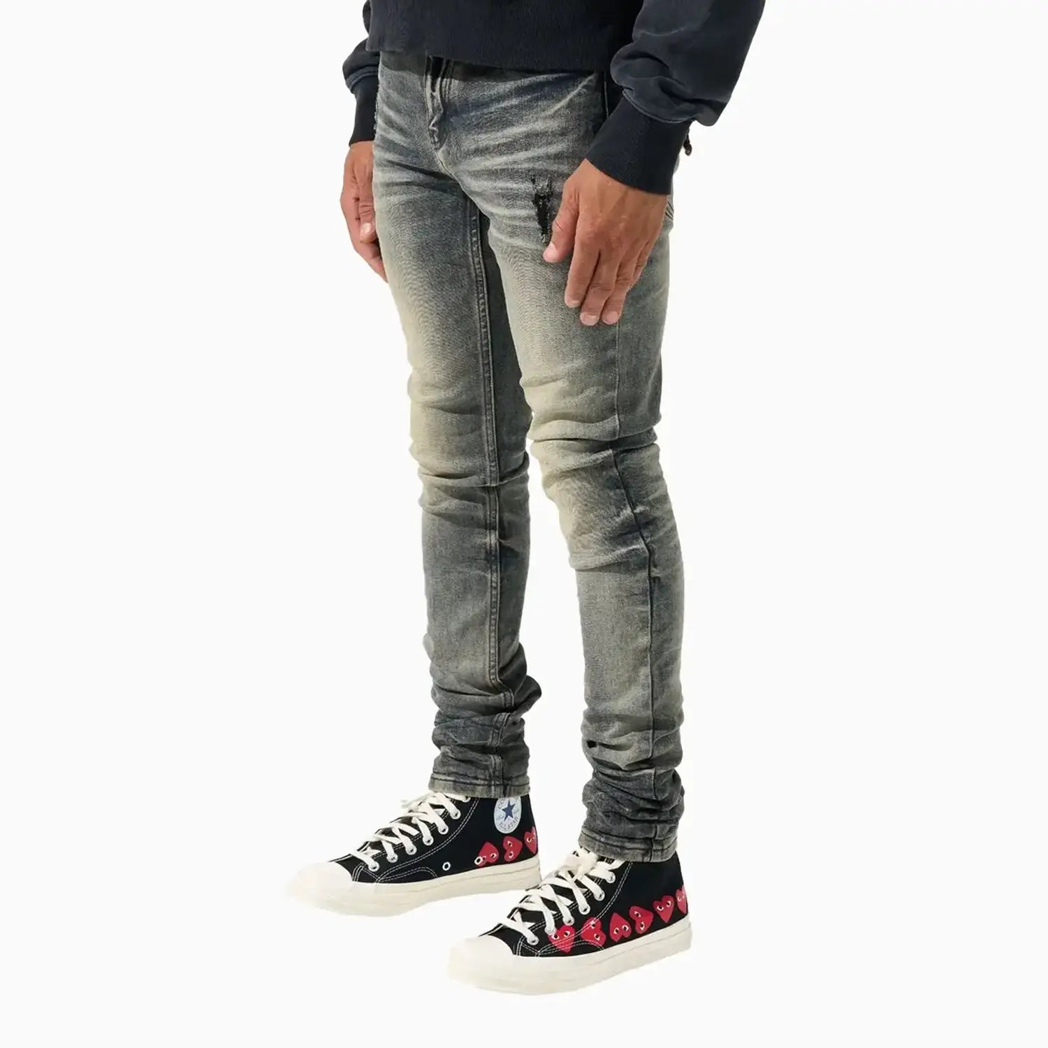 Men's Gunmetal Jean Pant Serenede - Tops and Bottoms USA