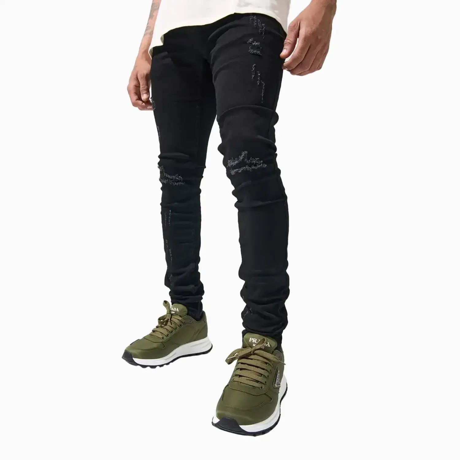 Men's Midnight Skinny Denim Jeans Pant