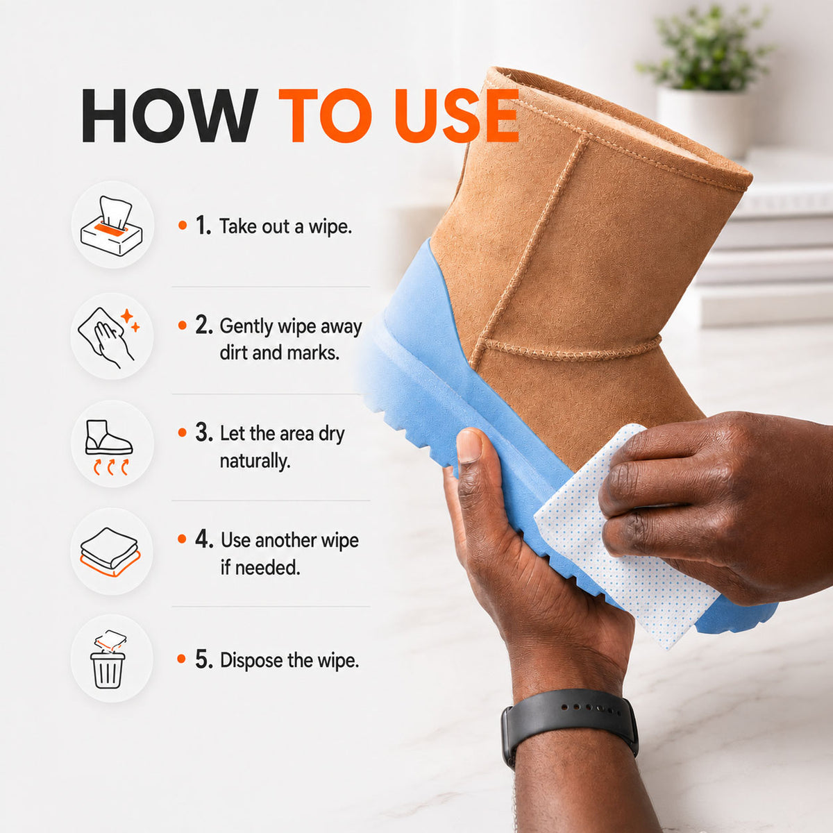 ShoeDaddy Quick Wipes 30pcs