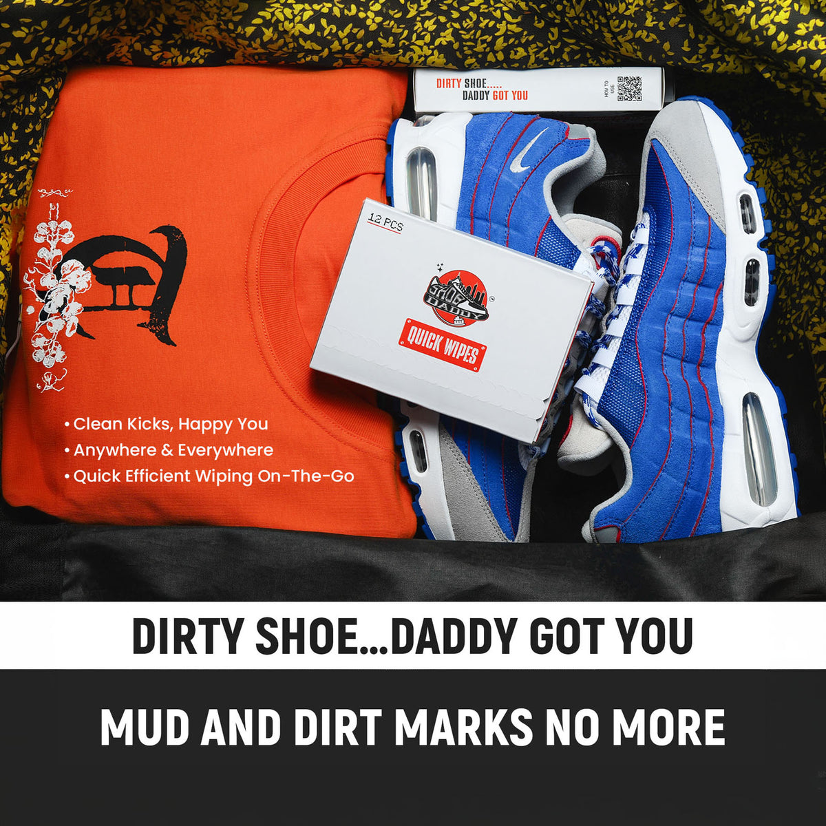 ShoeDaddy Quick Wipes 30pcs