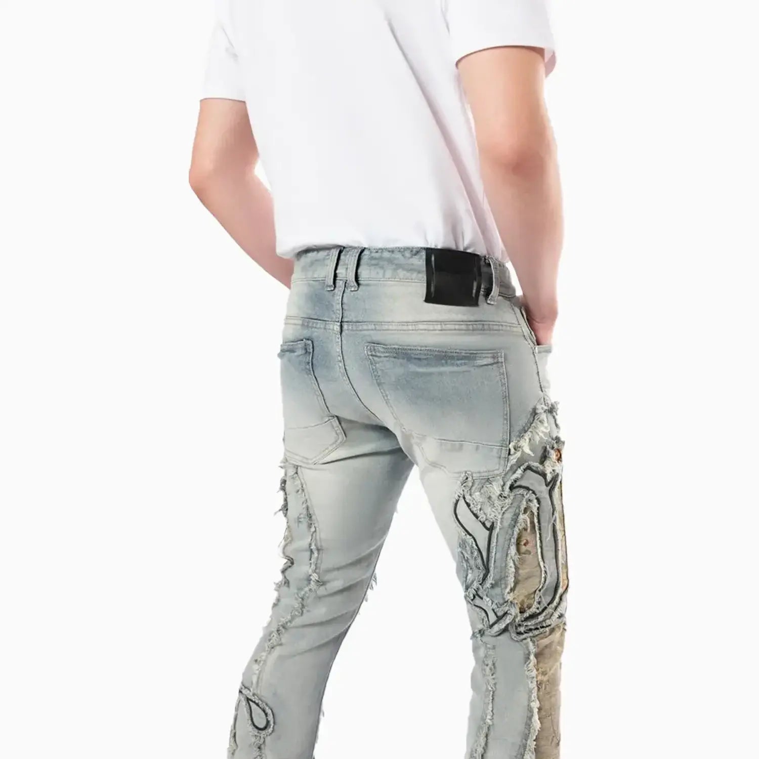 smoke-rise-mens-stacked-pinched-flared-tapestry-paneled-jean-pant-jp24513-vanilla