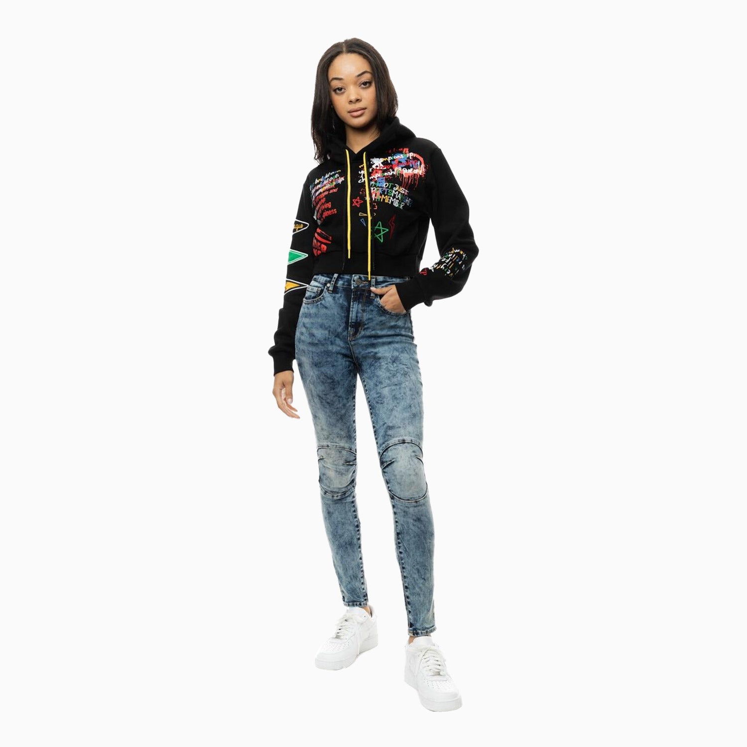smoke-rise-womens-crop-fleece-pull-over-hoodie-nk22155-blk