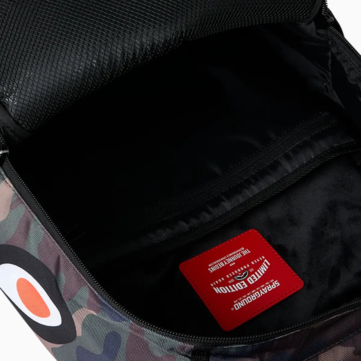 90'S Nick Camo With Graffiti Backpack