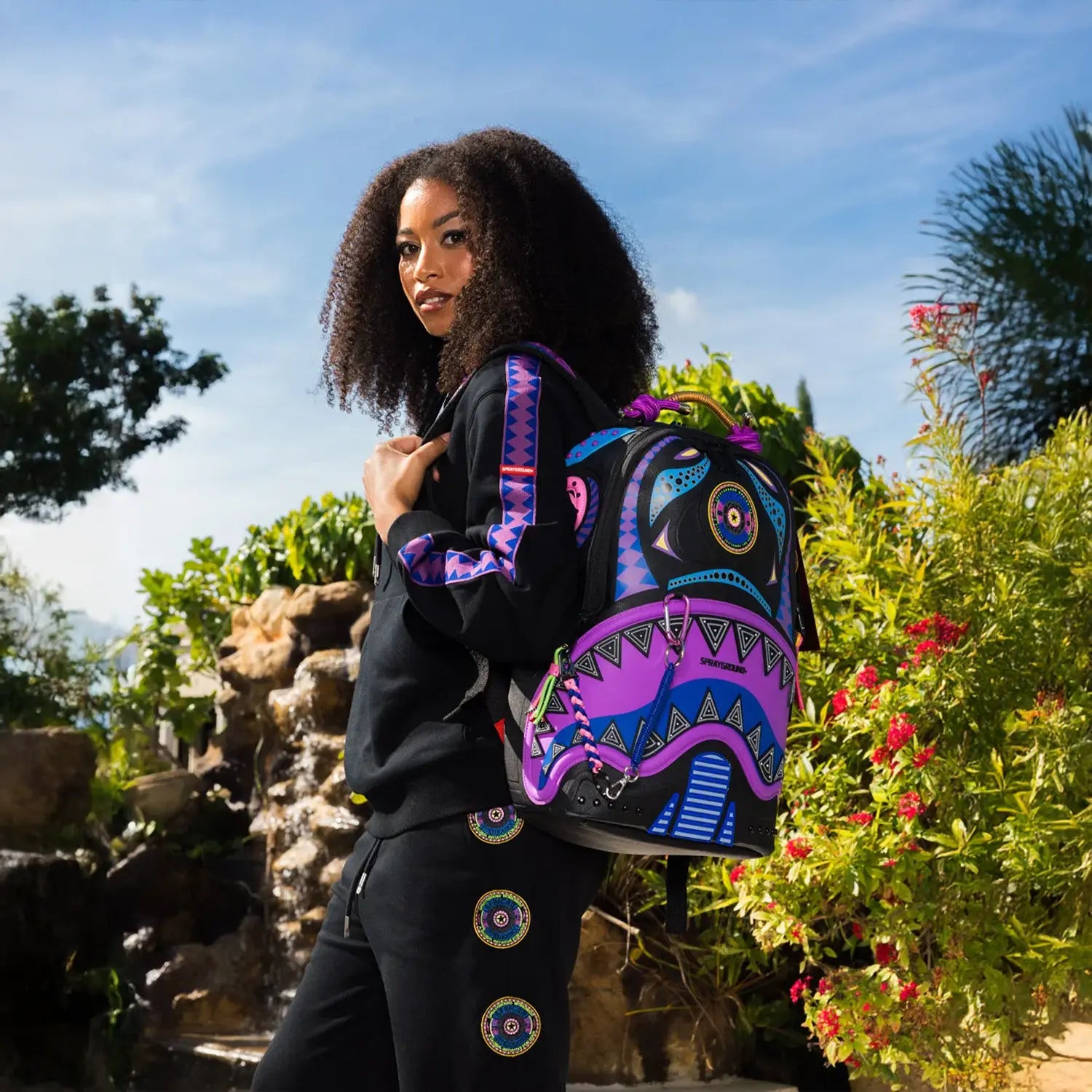 A.I Purple Wonderland Backpack