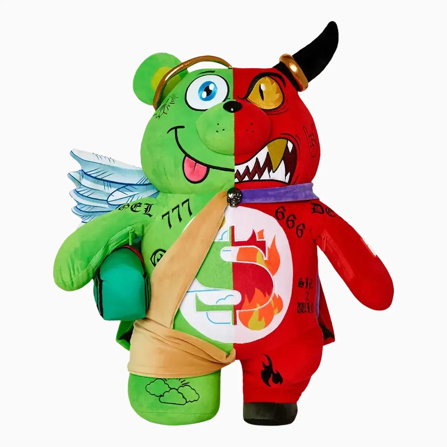 sprayground-angel-vs-devil-bear-backpack-b6782