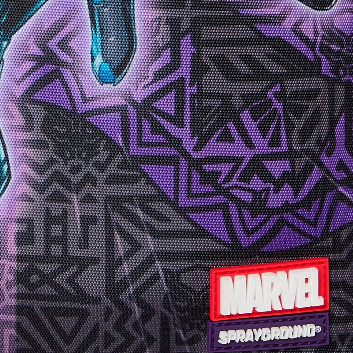 Black Panther Official Collab Never Back Down Backpack Sprayground - Tops and Bottoms USA