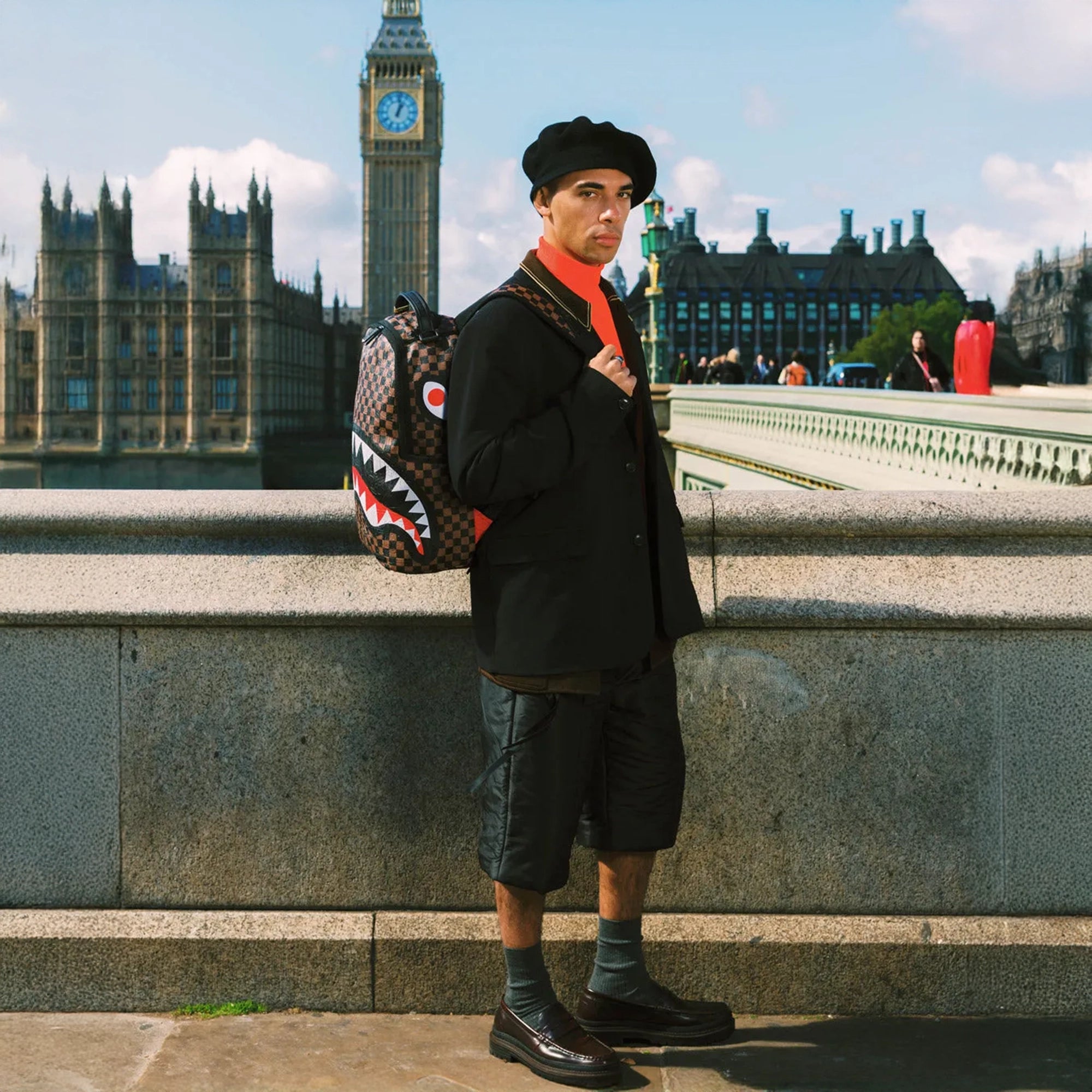 Check 2 Emboss Backpack