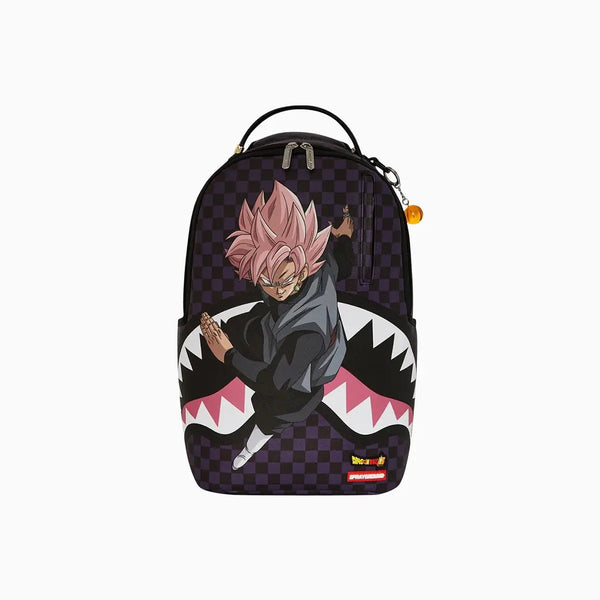 Sprayground DBZ Super Saiyan Rose Goku Black Purple Dlxsv Backpack