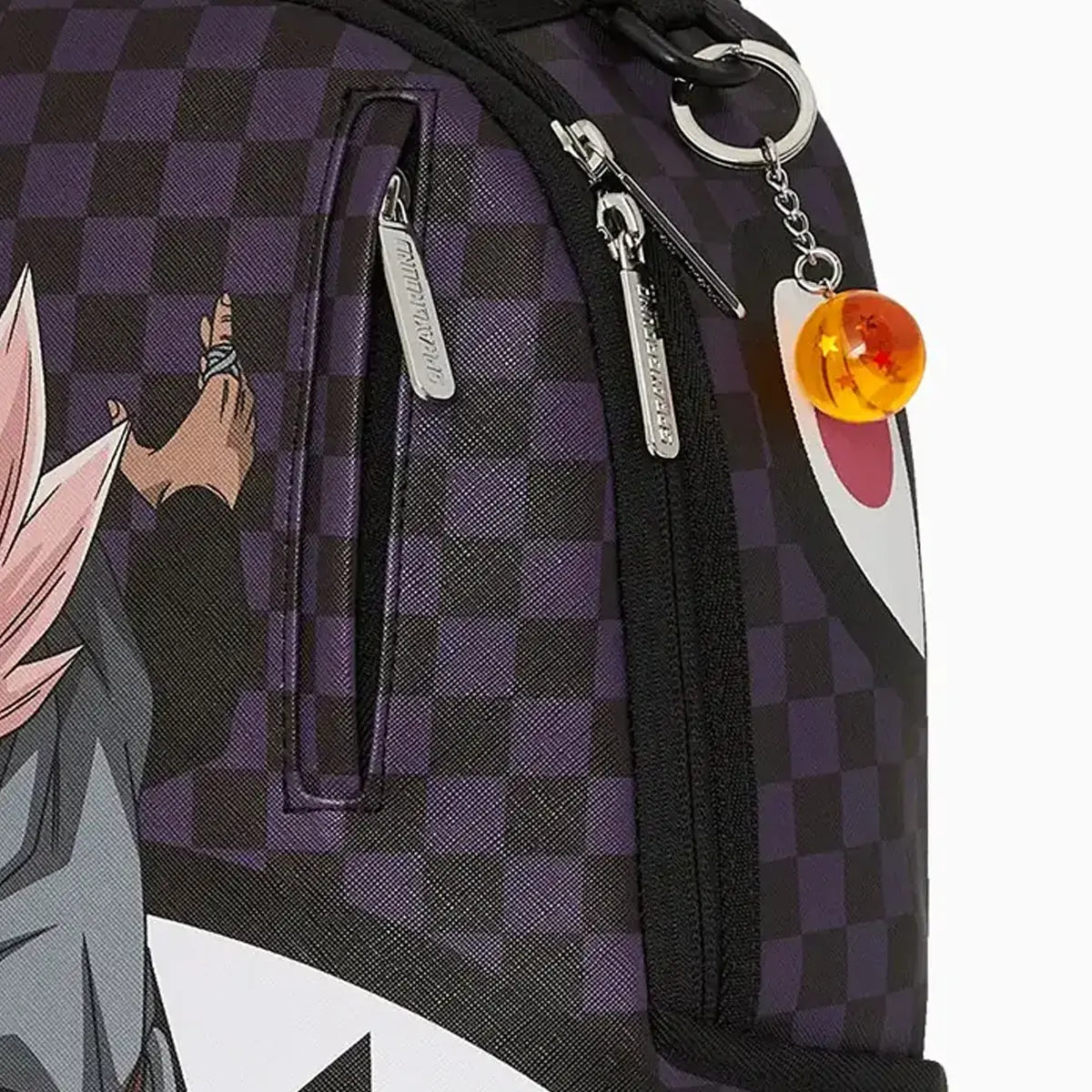 Dbz Super Saiyan Rose Goku Black Purple Dlxsv Backpack