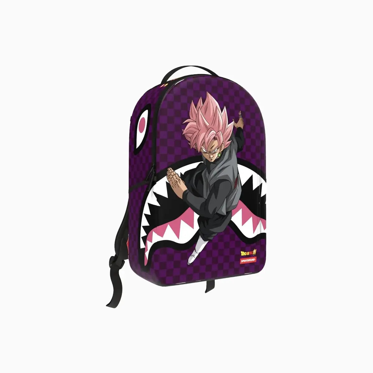 Dbz Super Saiyan Rose Goku Black Purple Dlxsv Backpack