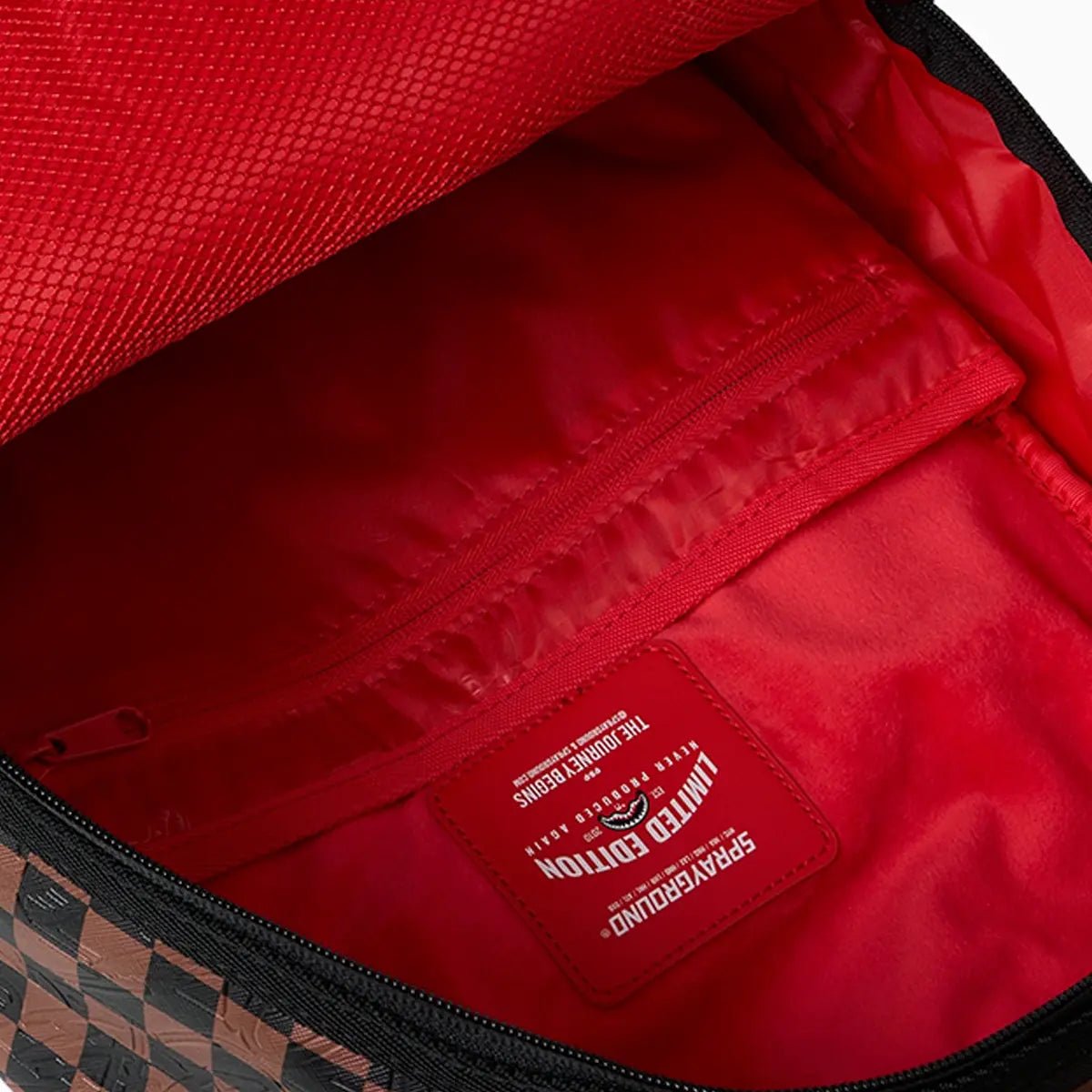 Designer Drip Effect Backpack Sprayground - Tops and Bottoms USA