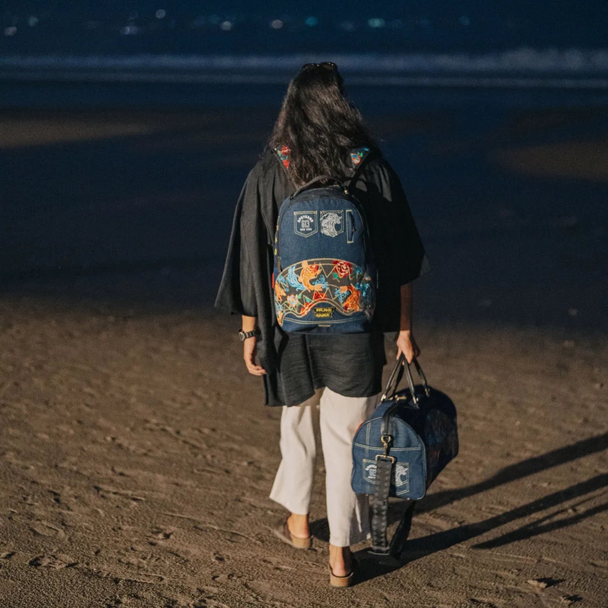 Evisu Style Backpack Sprayground - Tops and Bottoms USA