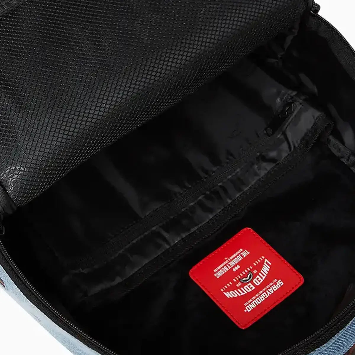 sprayground-fabric-house-shark-drip-backpack-b6262-dnmbrn