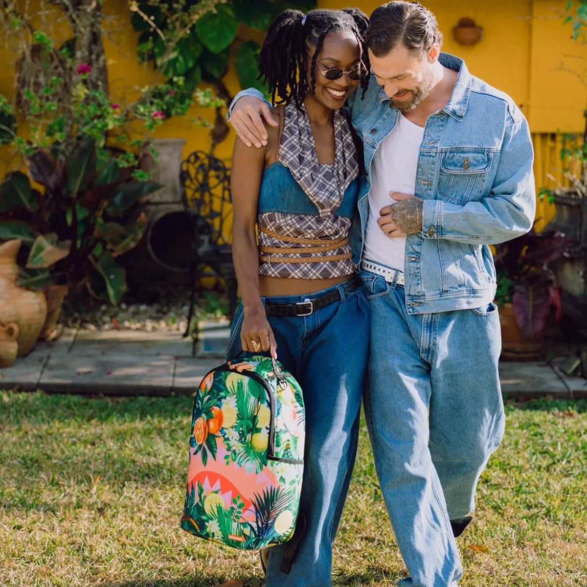 Golden Orchard Estate Backpack Sprayground - Tops and Bottoms USA