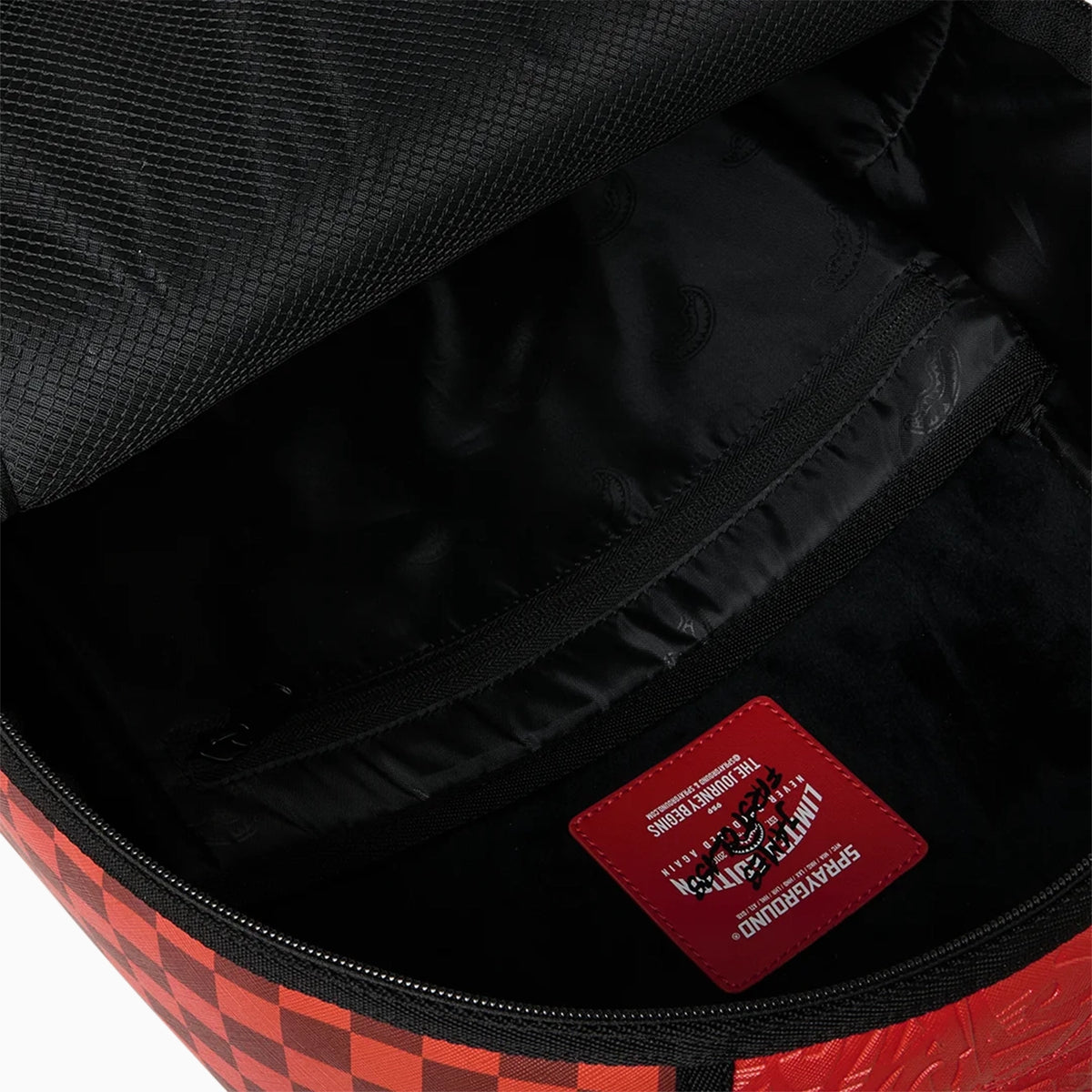 James First Class Red Backpack Sprayground - Tops and Bottoms USA