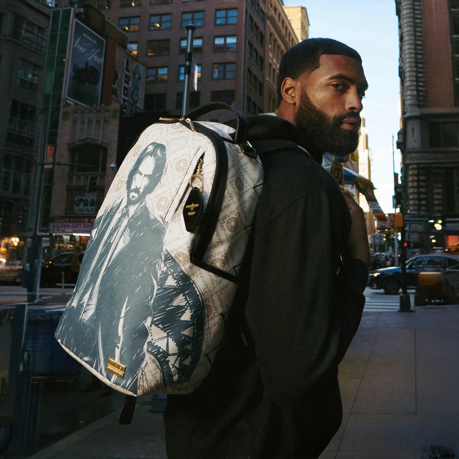 John Wick Sketchy Backpack Sprayground - Tops and Bottoms USA