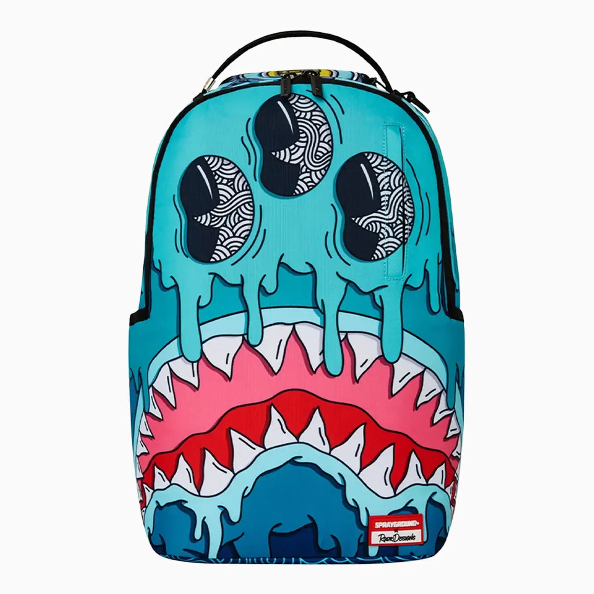 Sprayground Jorge Rodriguez Blue Dripz Backpack Sprayground Jorge Rodriguez Blue Dripz Backpack