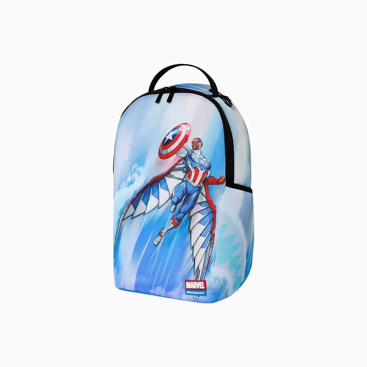 Marvel Avengers Captain America Split Backpack Sprayground - Tops and Bottoms USA