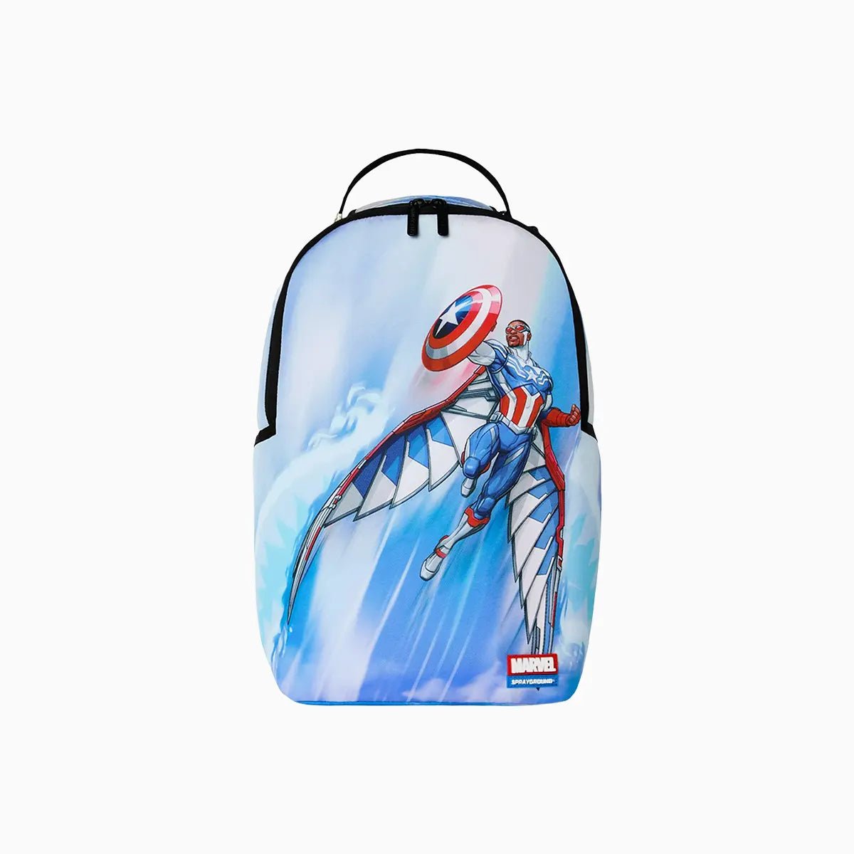Marvel Avengers Captain America Split Backpack Sprayground - Tops and Bottoms USA