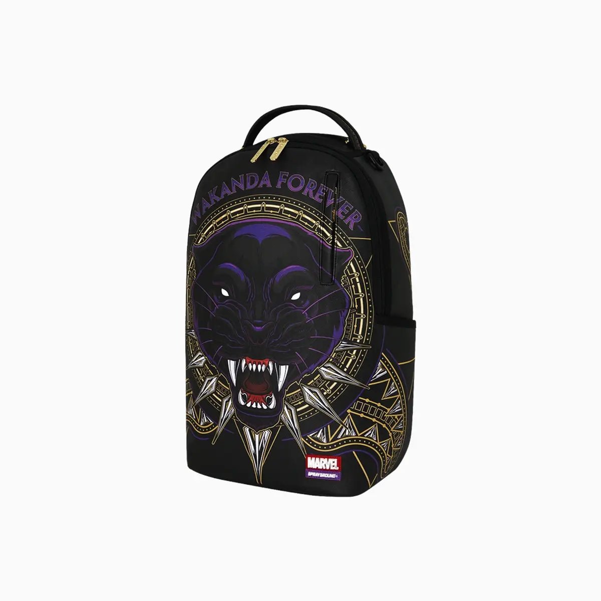 Marvel Black Panther Emblem Backpack Sprayground - Tops and Bottoms USA