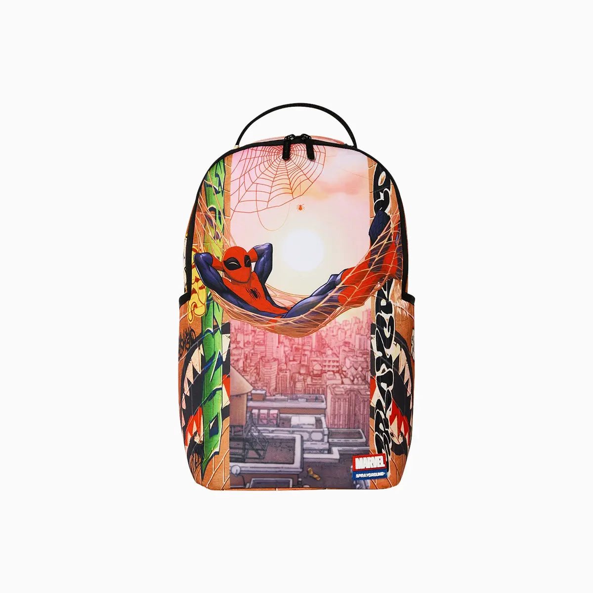 Marvel Spiderman Web Hammock Backpack Sprayground - Tops and Bottoms USA