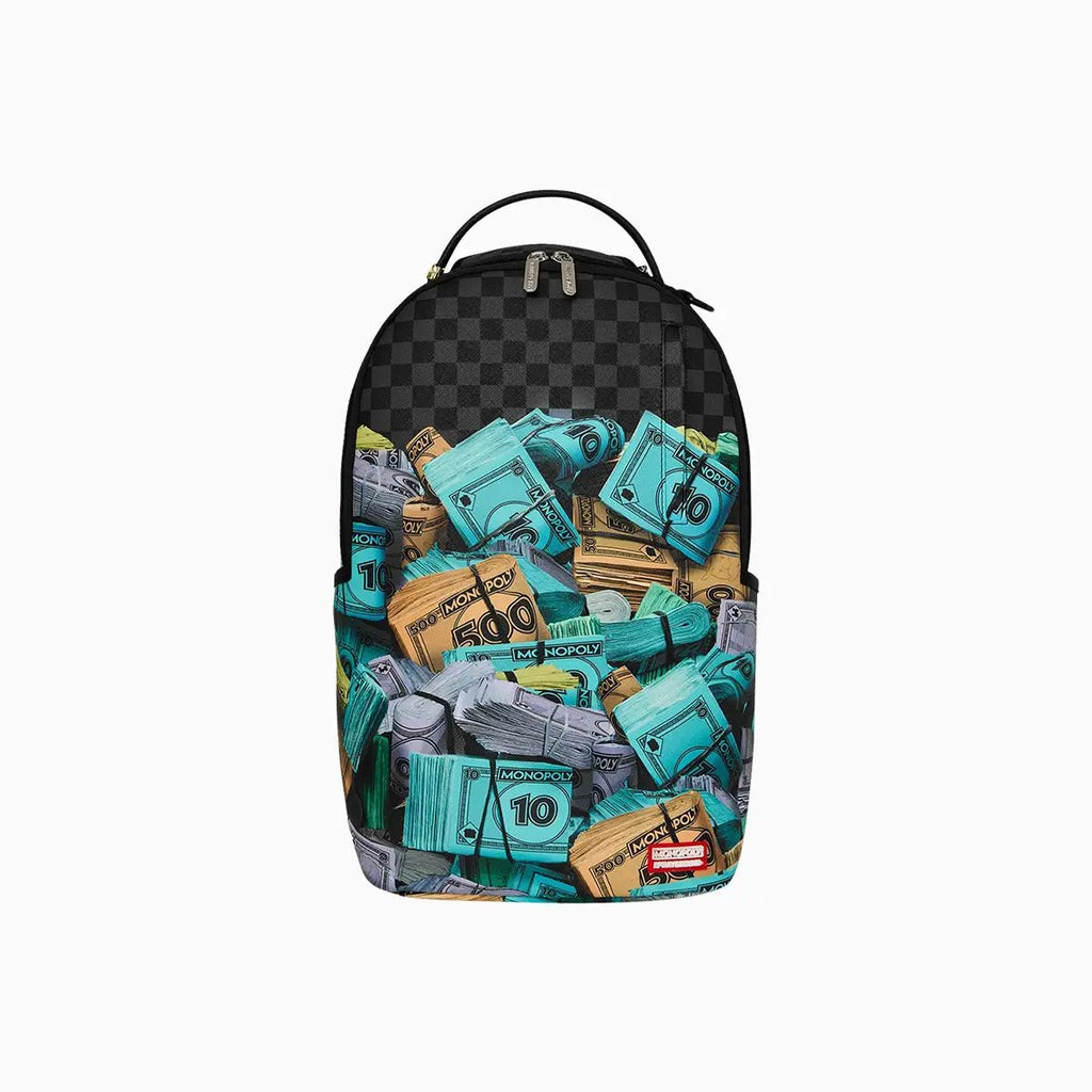 Sprayground Monopoly Money Stacks Backpack