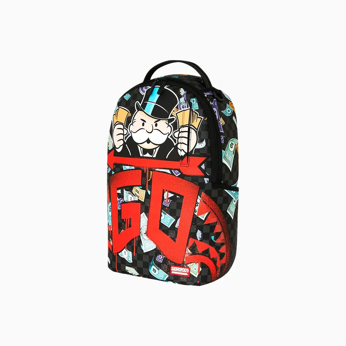 Monopoly Time To Go Backpack Sprayground - Tops and Bottoms USA