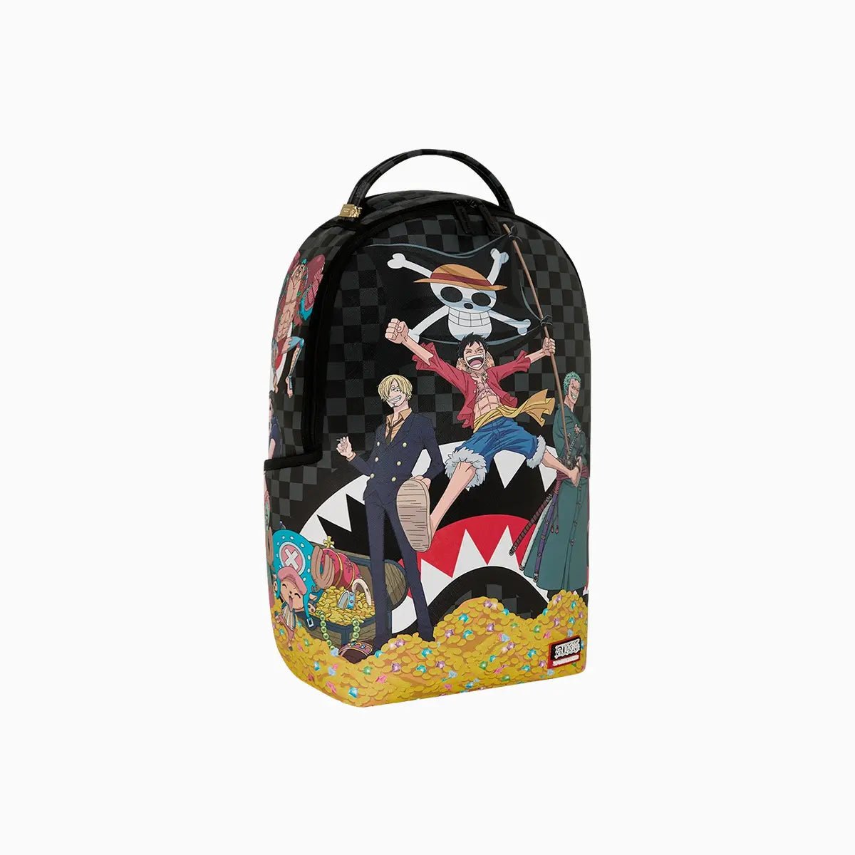 One Piece Straw Treasure Hunt Backpack Sprayground - Tops and Bottoms USA