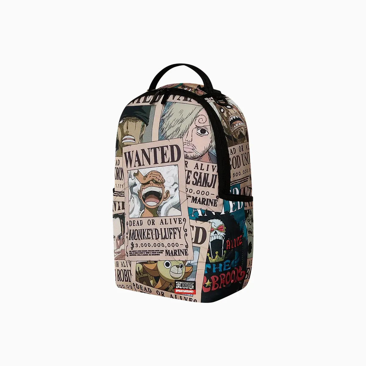 One Piece Wanted Shark Posters Backpack