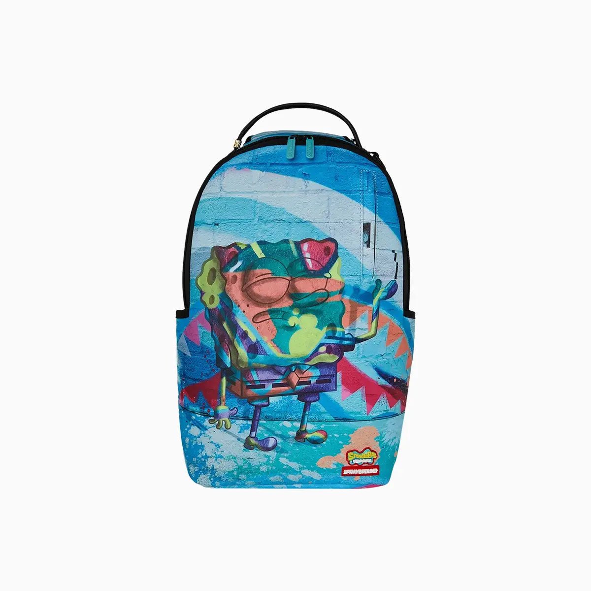 Painted Spongebob Backpack Sprayground - Tops and Bottoms USA