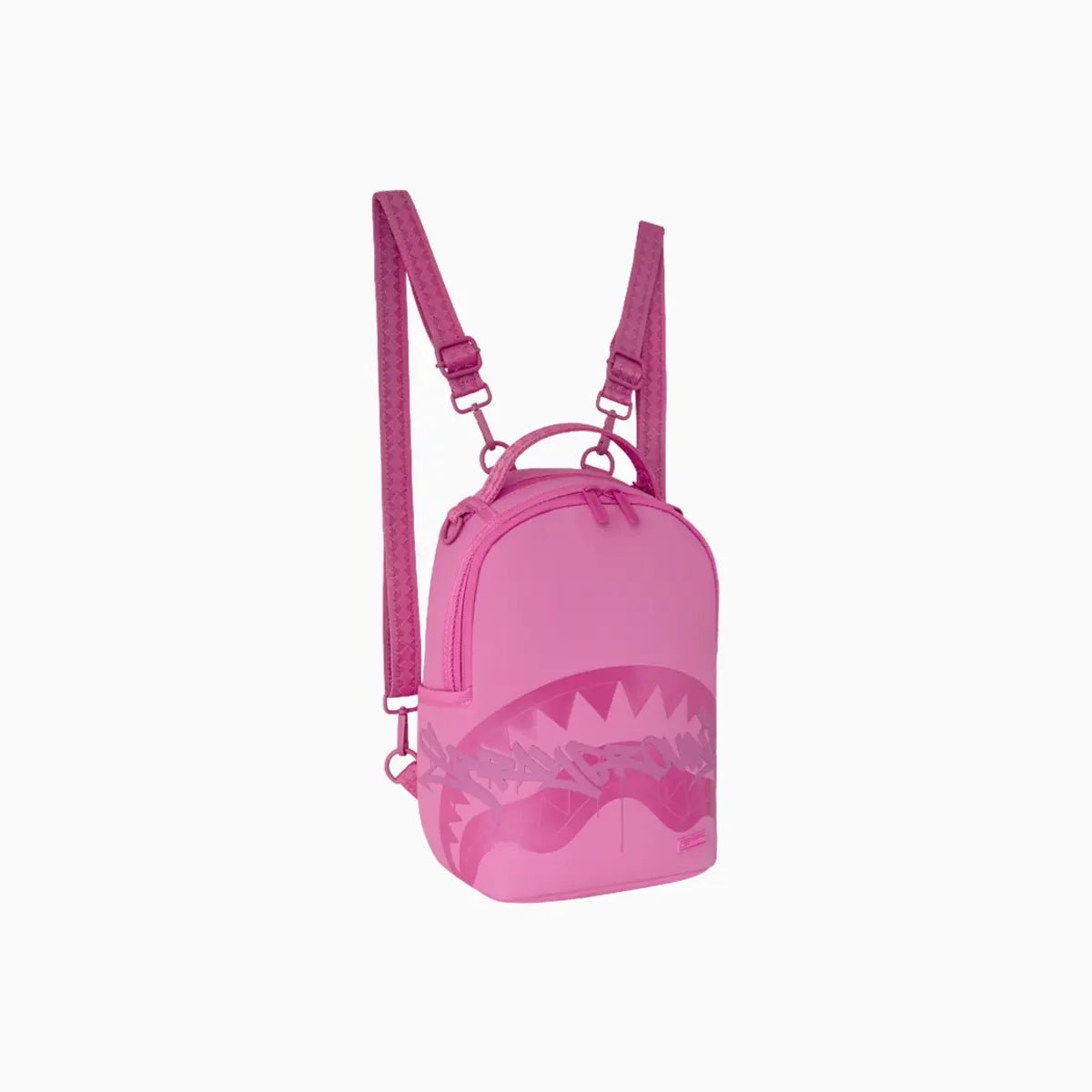 Sprayground Pink Ghost Drip Mini Backpack