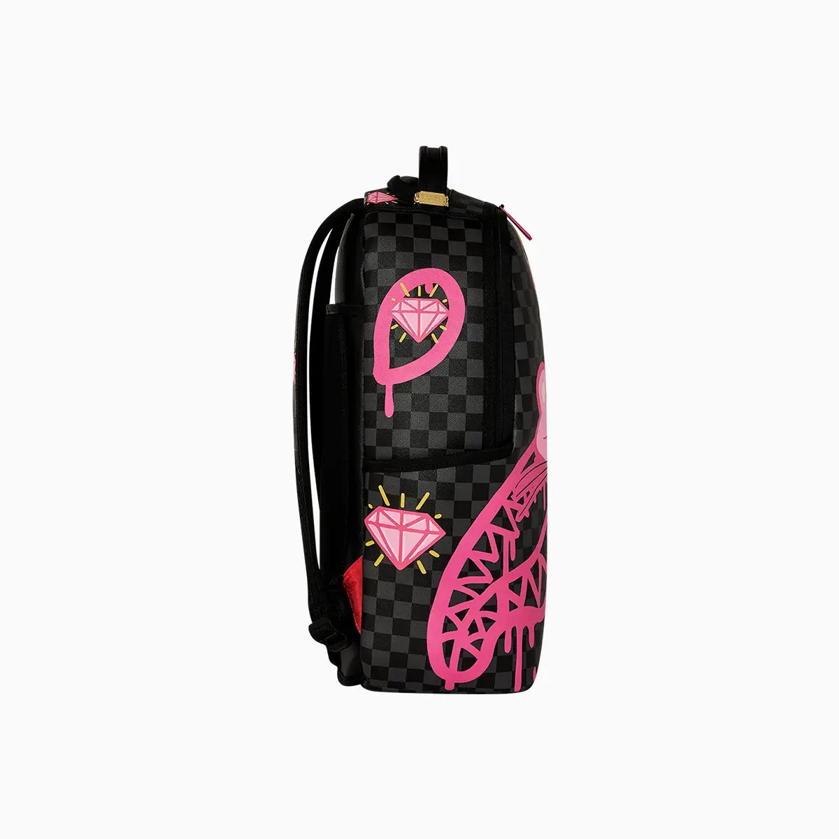 Sprayground Pink Panther: Drippy Diamonds Backpack
