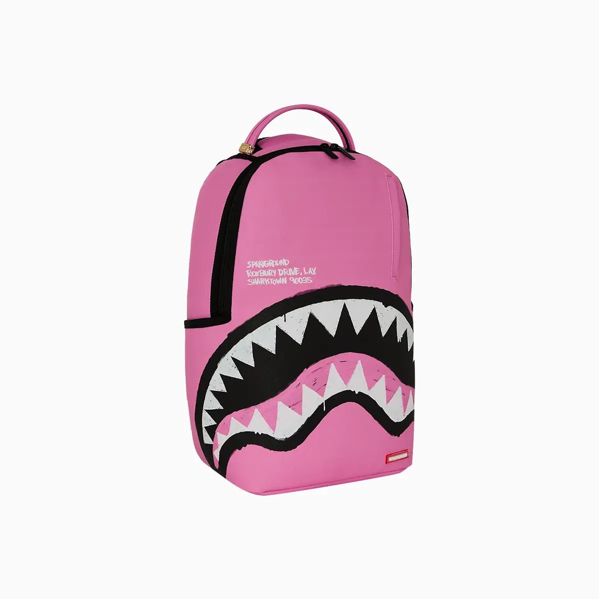Pink Shark Central Palace Backpack Sprayground - Tops and Bottoms USA