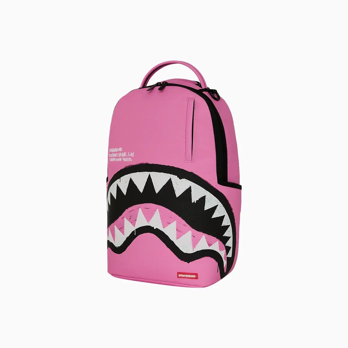 Pink Shark Central Palace Backpack Sprayground - Tops and Bottoms USA