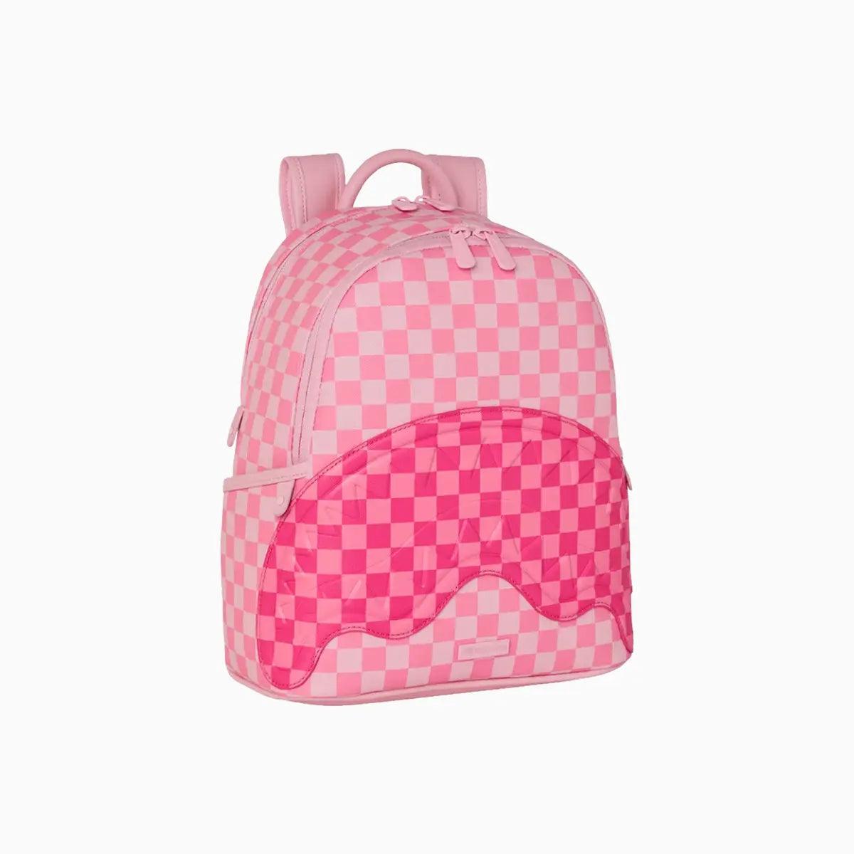 Sprayground Pink Sharks In Paris Patch Savage Backpack