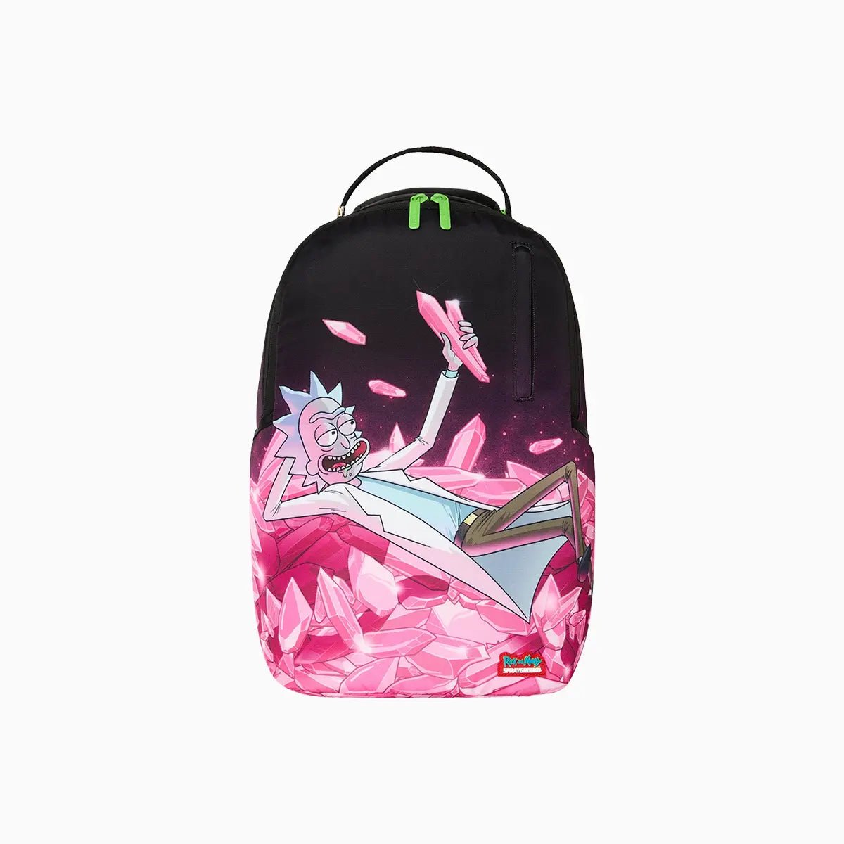 Rick And Morty Kalaxian Crystal Shark Backpack Sprayground - Tops and Bottoms USA