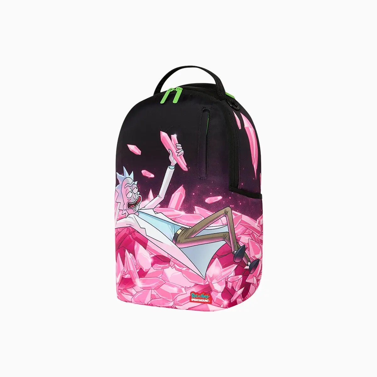 Rick And Morty Kalaxian Crystal Shark Backpack Sprayground - Tops and Bottoms USA