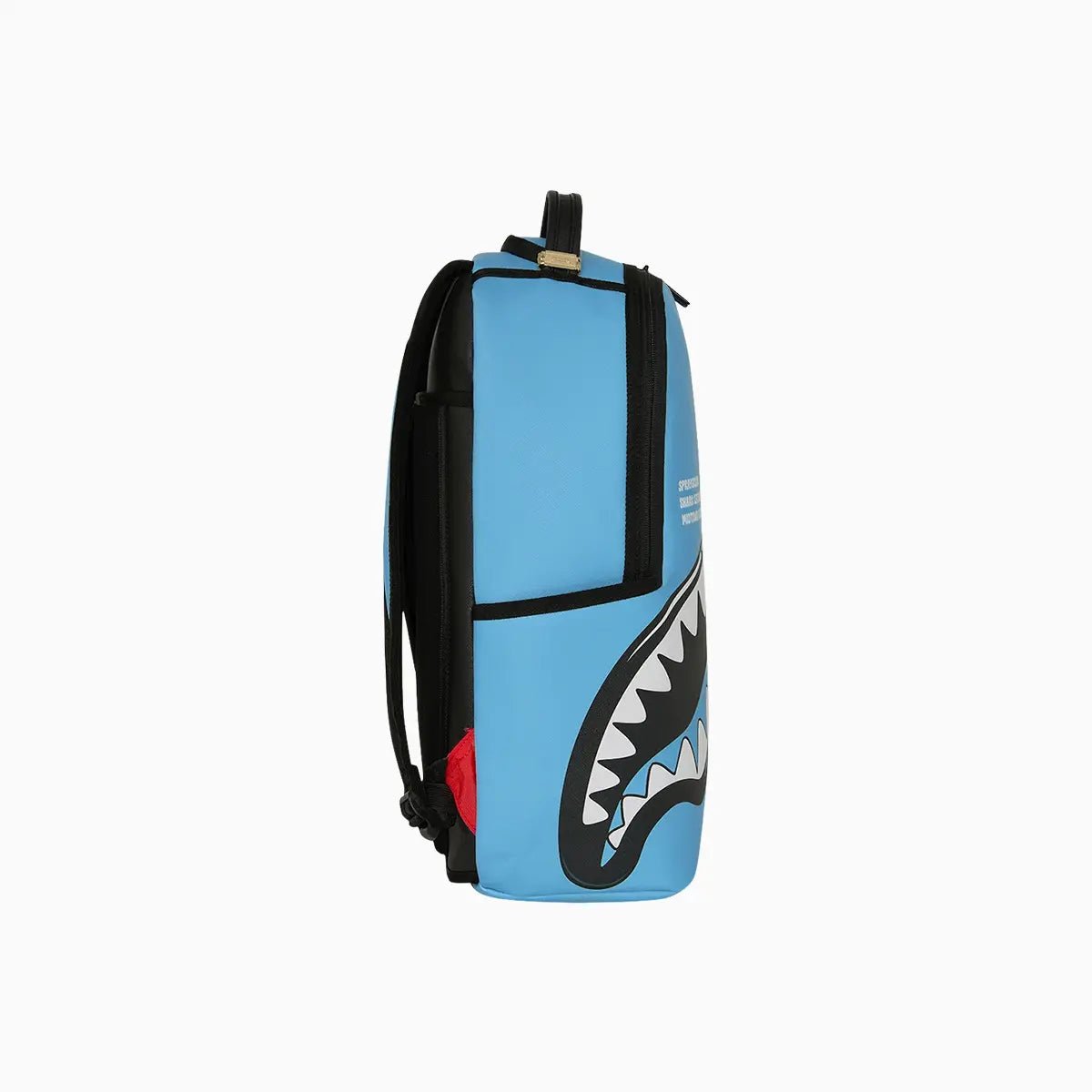 Shark Central Bubble Shark Sky Blue Backpack Sprayground - Tops and Bottoms USA
