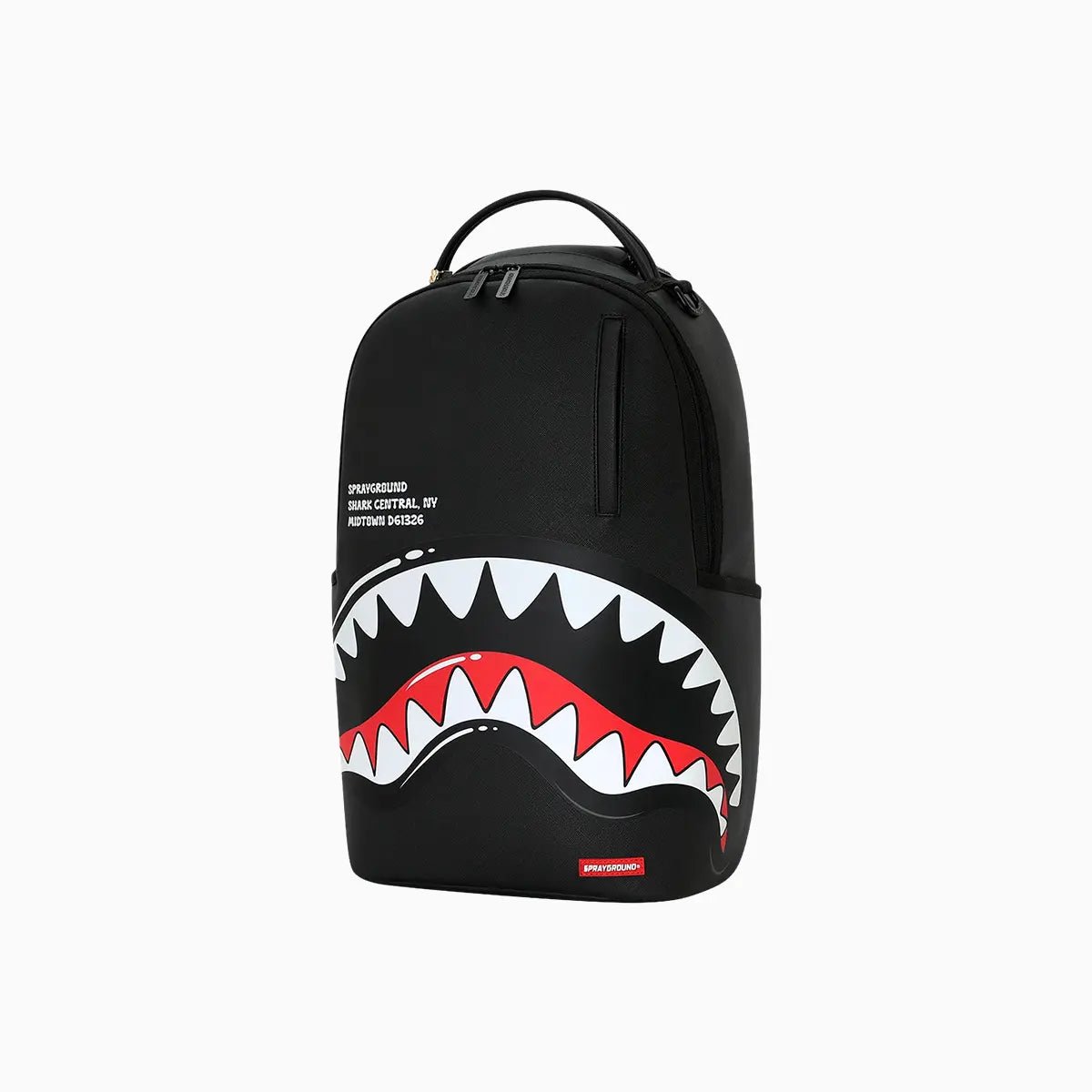Shark Central Bubbly Black Backpack Sprayground - Tops and Bottoms USA