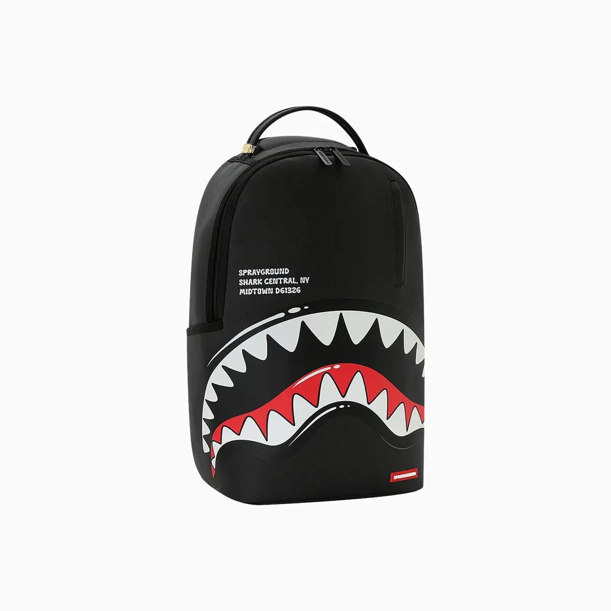 Shark Central Bubbly Black Backpack Sprayground - Tops and Bottoms USA