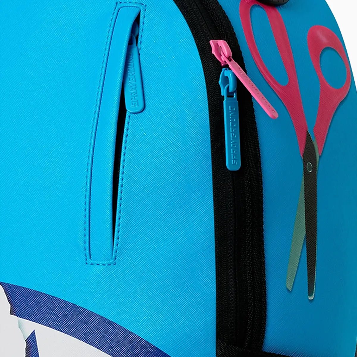 Shark Central Cotton Candy Backpack Sprayground - Tops and Bottoms USA